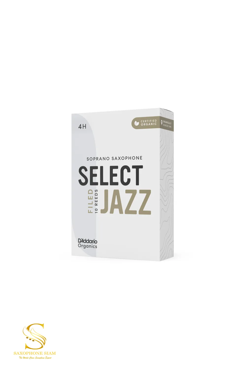 ORGANIC SELECT JAZZ FILED SOPRANO SAXOPHONE REEDS (10 Pch)