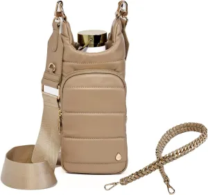 Original HydroBag | Oprah’s Favorite Things 2024 | Vegan Leather Water Bottle Holder w/Strap Bundle