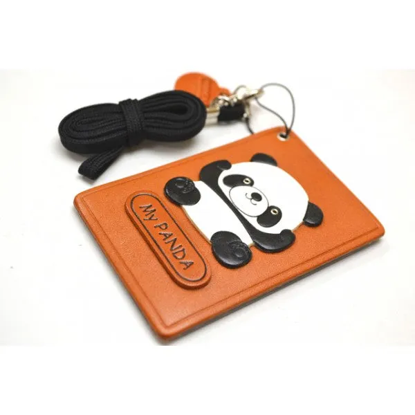 Panda Leather Commuter Pass/Passcard Holders