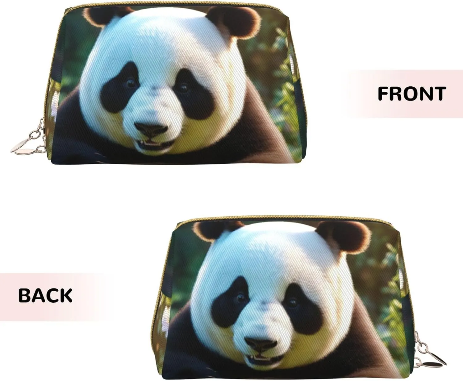 Panda Toiletry Pouch, Travel-Friendly Makeup Organizer For Makeup Brushes, Lipsticks