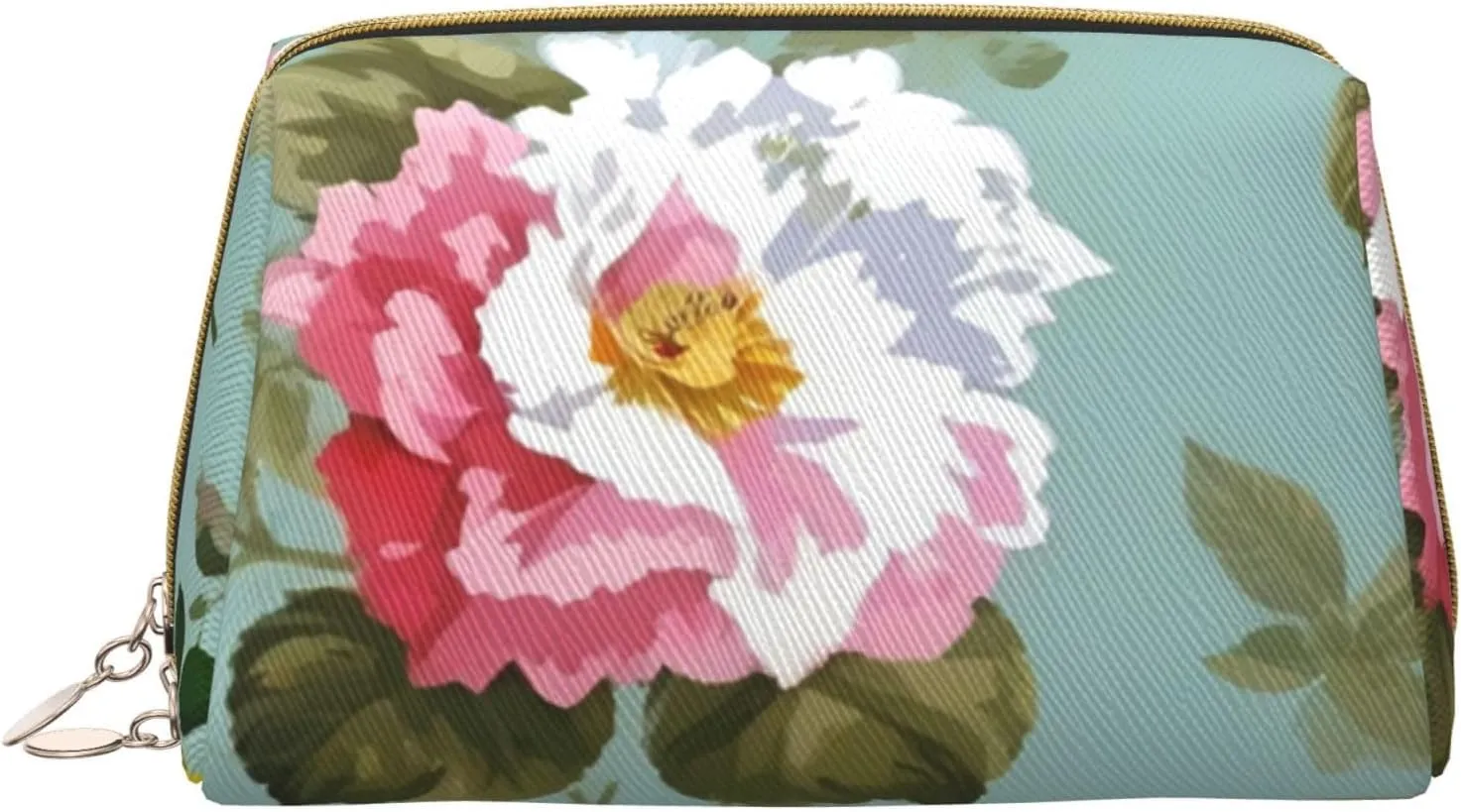 Peony Toiletry Pouch, Travel-Friendly Makeup Organizer For Makeup Brushes, Lipsticks