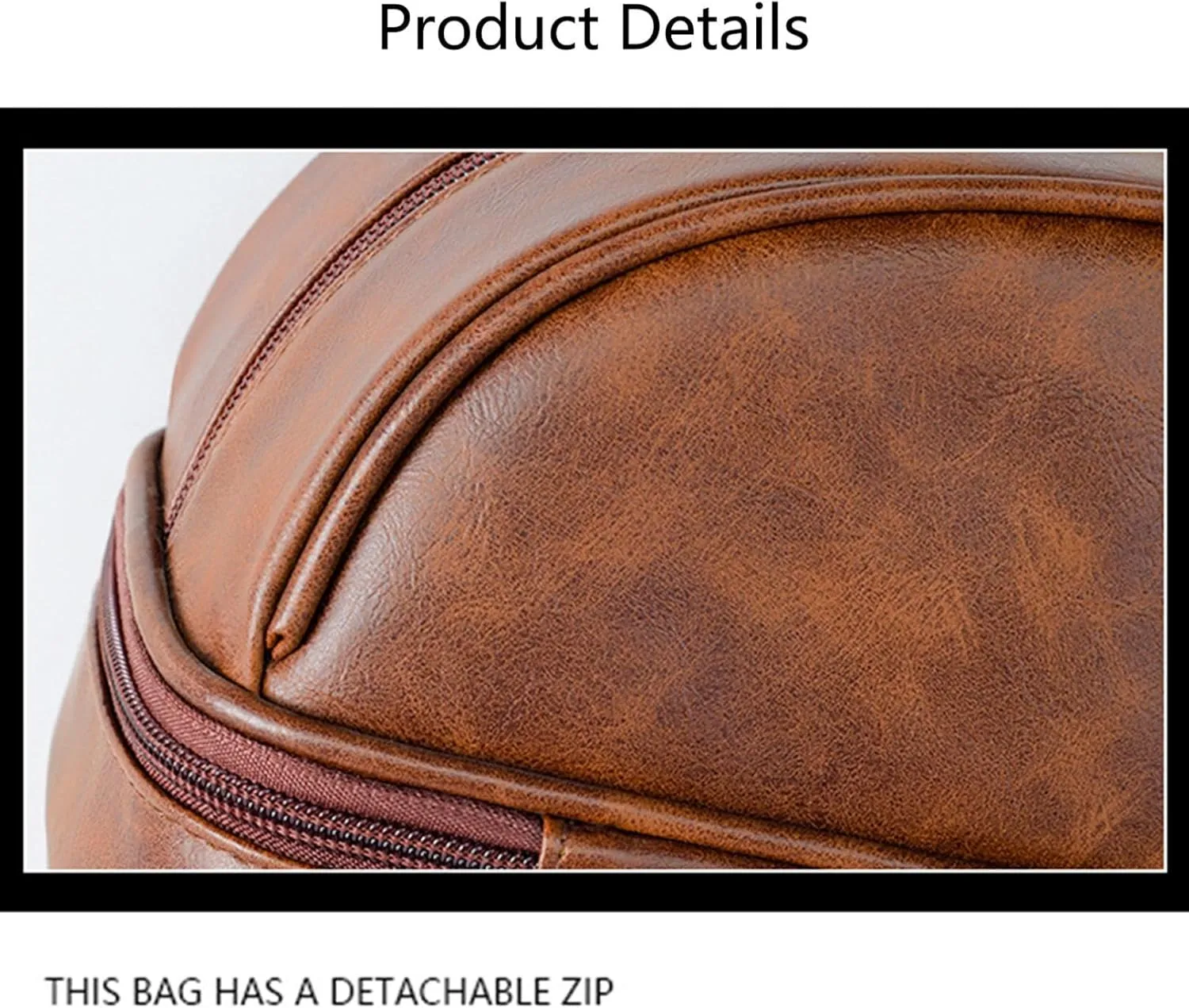 Personalized Leather Toiletry Bag for Men, Engraved Name, Customized Gift for Birthday, Dad, Husband, Grandpa, Lover, Groomsmen, Travel & Toiletry Use (Red Brown)