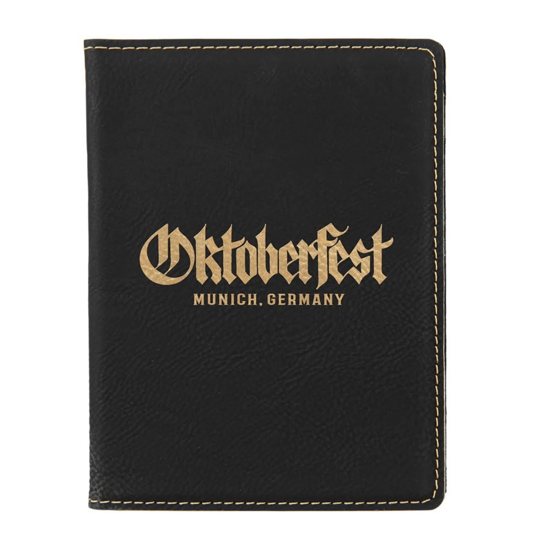 Personalized Passport Holder in Leathrette Colors
