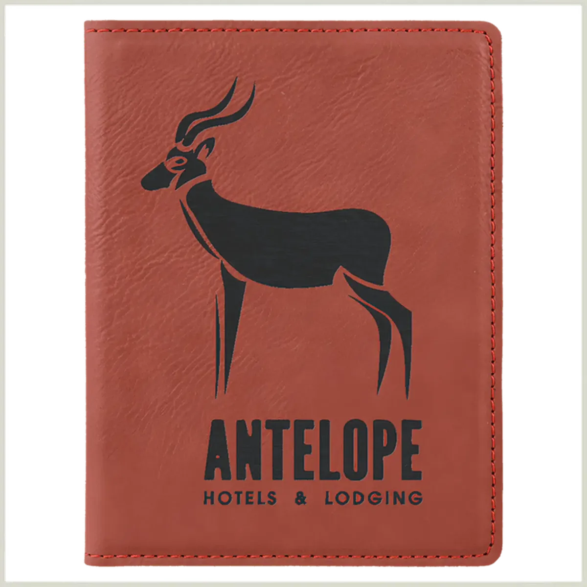 Personalized Passport Holder in Leathrette Colors