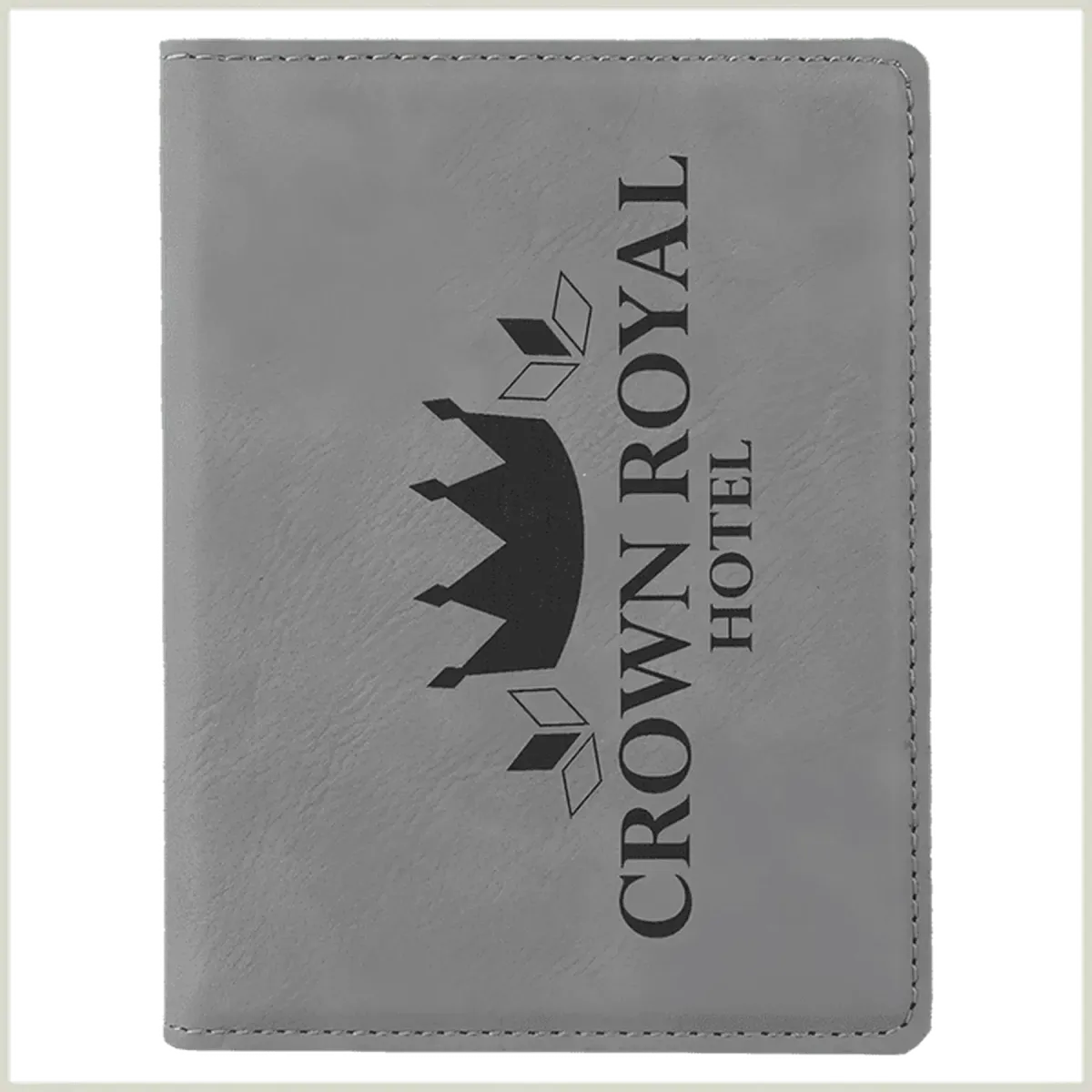 Personalized Passport Holder in Leathrette Colors