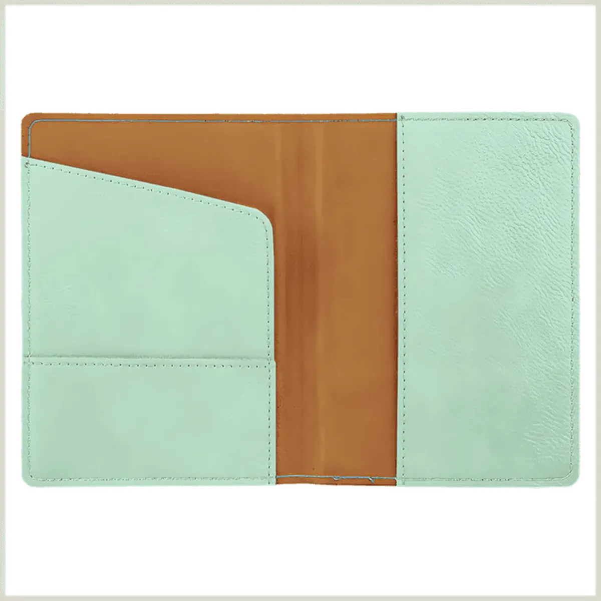 Personalized Passport Holder in Leathrette Colors