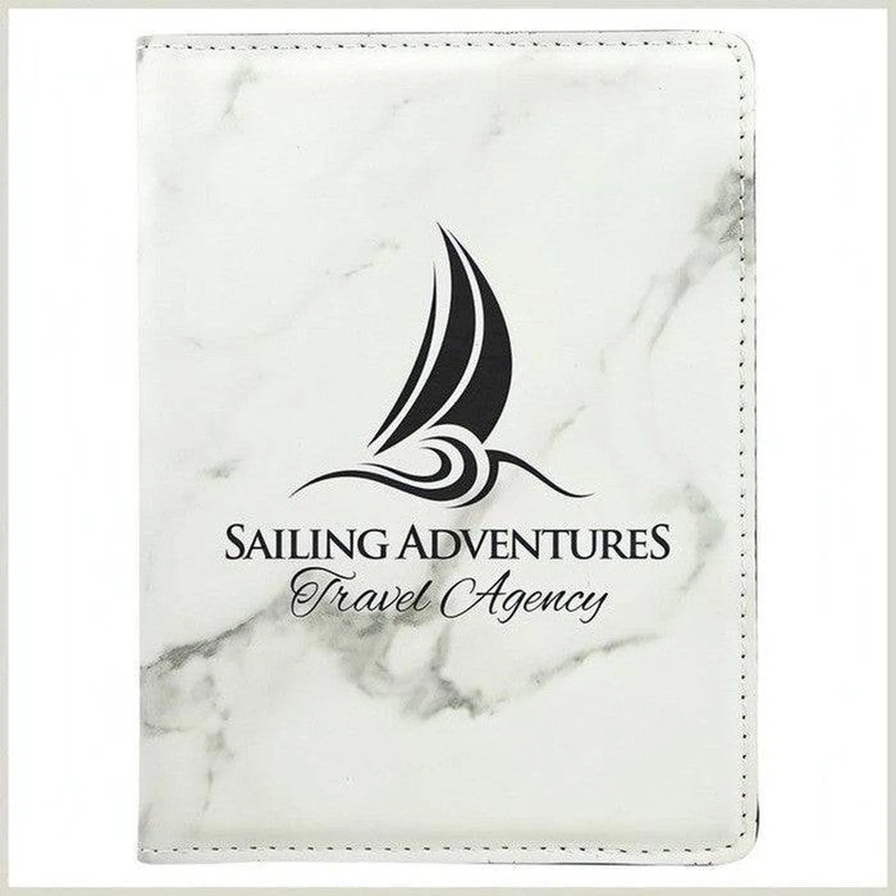 Personalized Passport Holder in Leathrette Colors