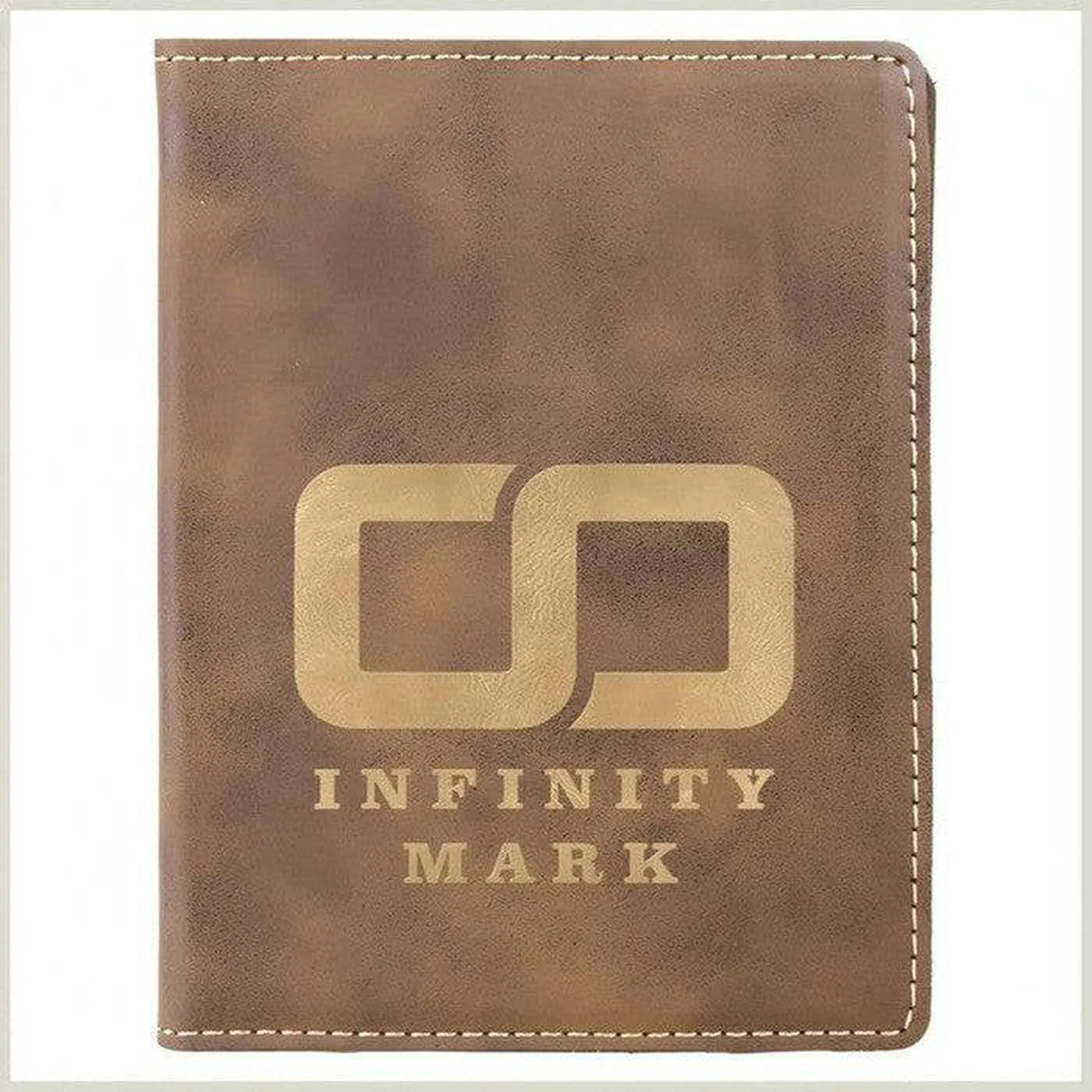 Personalized Passport Holder in Leathrette Colors