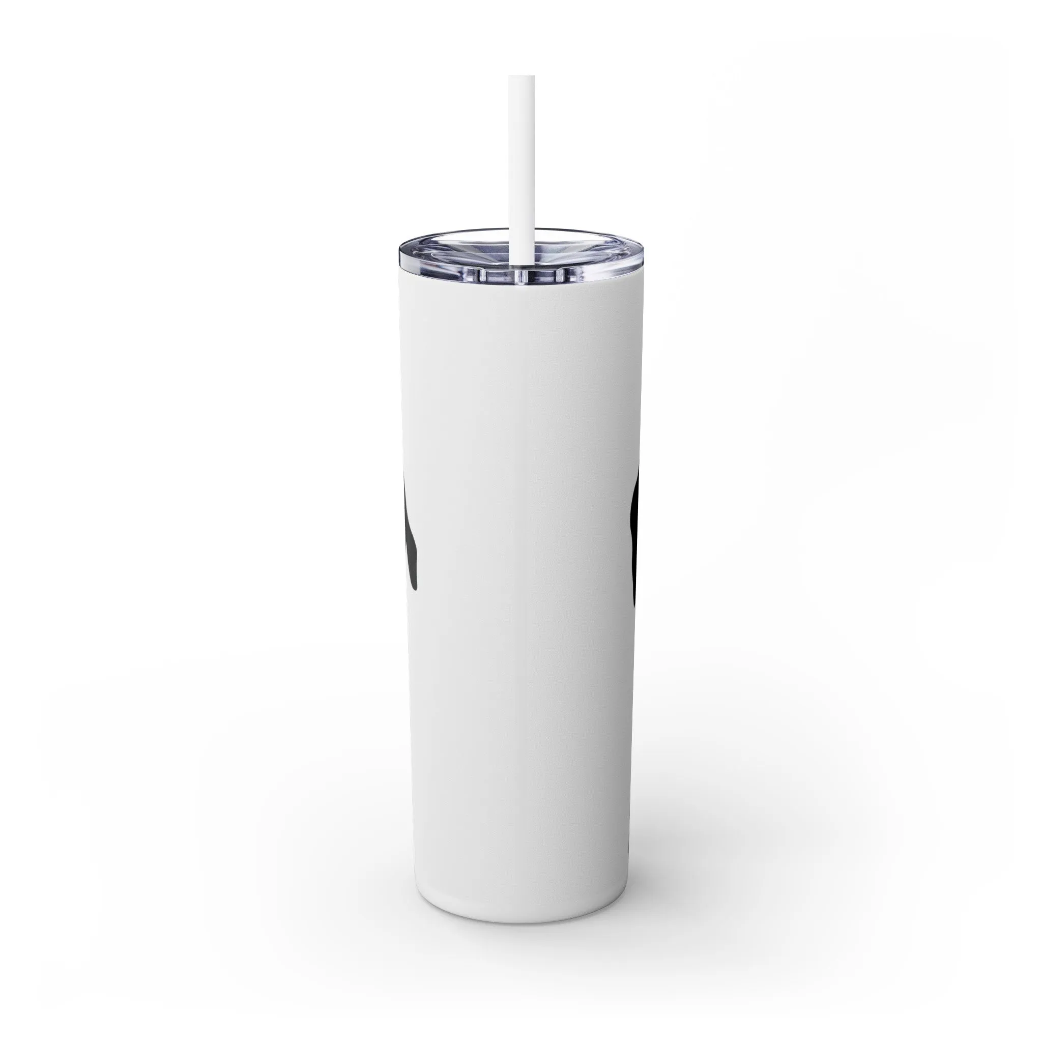 Pet Portrait Tumbler | Skinny Tumbler with Straw, 20oz Stainless Steel Cup
