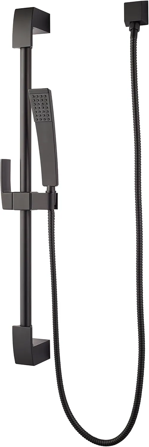 Pfister LG163DFB Kenzo Slidebar Kit, Matte Black
