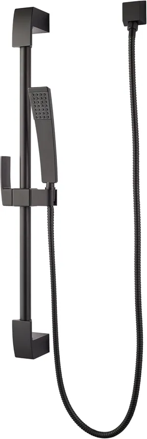 Pfister LG163DFB Kenzo Slidebar Kit, Matte Black