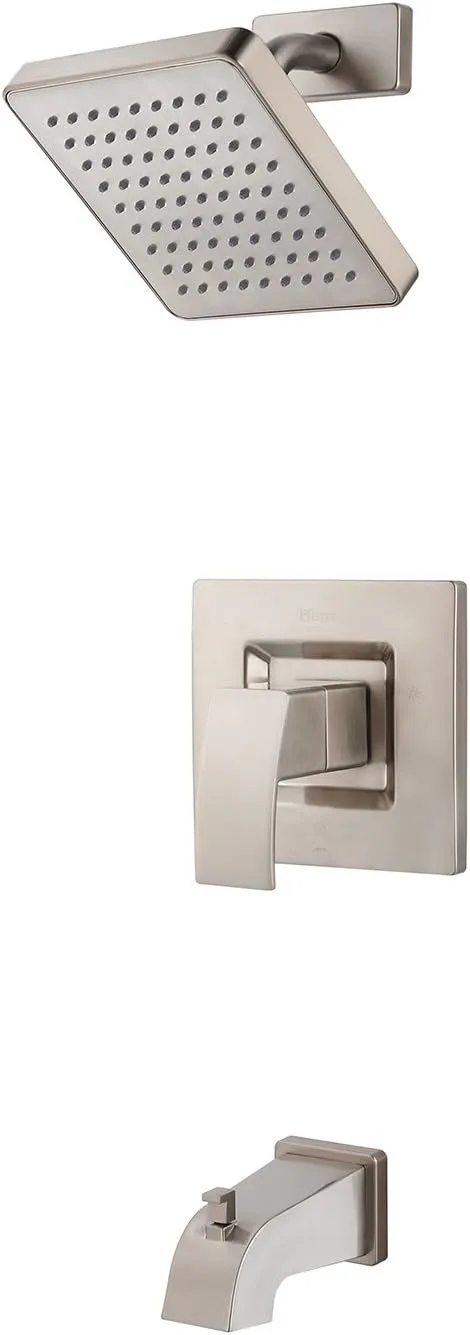 Pfister LG898DFK Kenzo Tub and Shower Trim Kit, Brushed Nickel