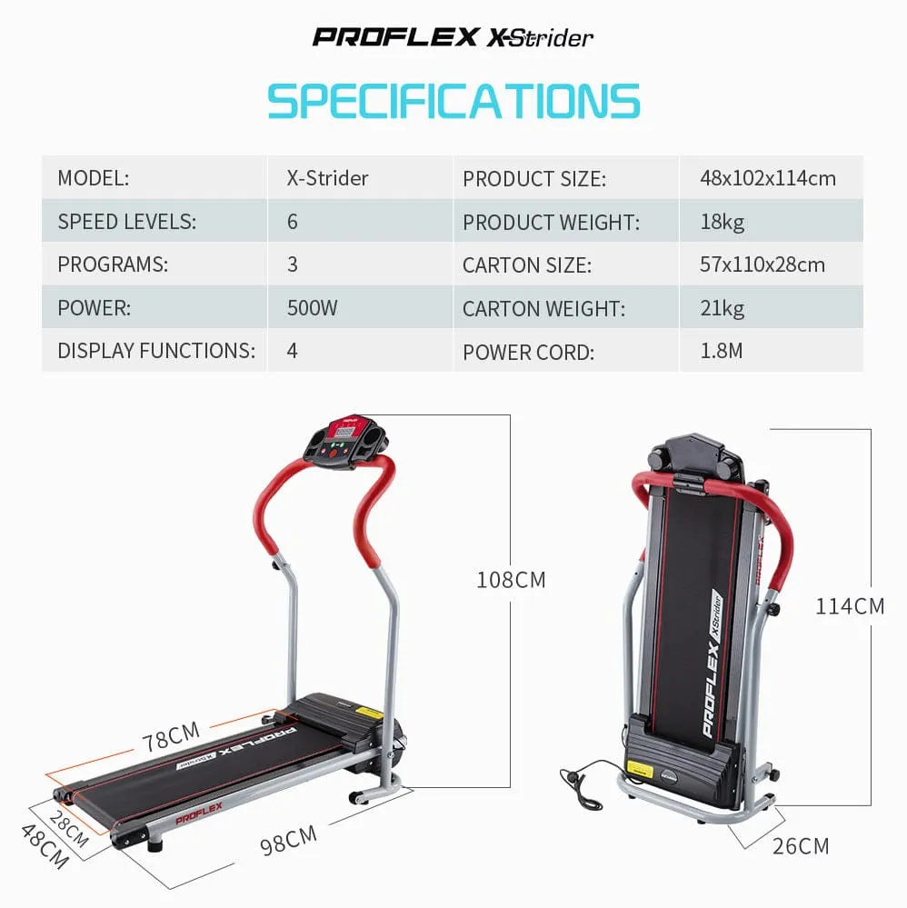 PFlex Mini Walking Compact Treadmill [ONLINE ONLY]