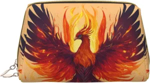Phoenix Toiletry Pouch, Travel-Friendly Makeup Organizer For Makeup Brushes, Lipsticks