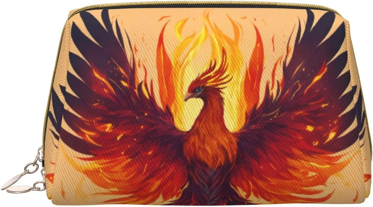 Phoenix Toiletry Pouch, Travel-Friendly Makeup Organizer For Makeup Brushes, Lipsticks