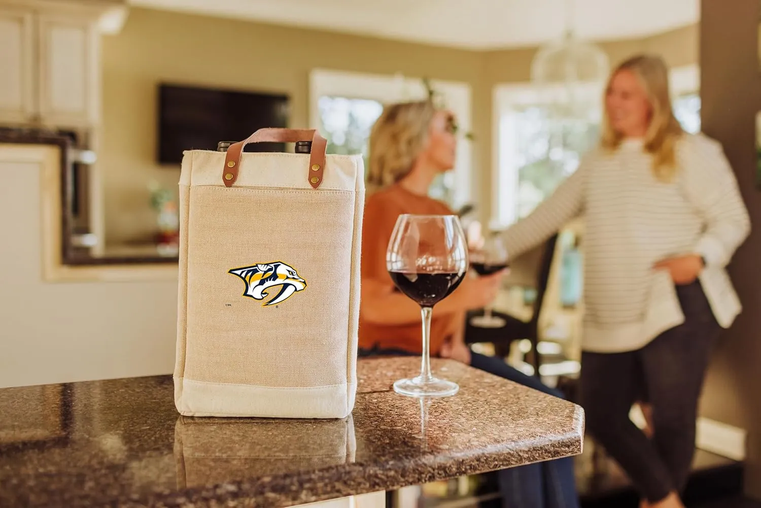 PICNIC TIME NHL Wine Bag, Wine Tote Bag