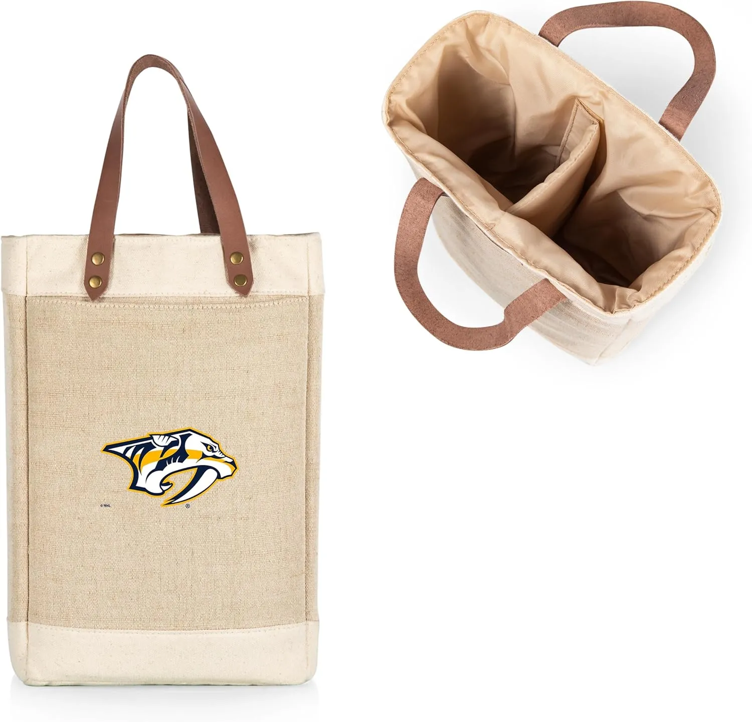 PICNIC TIME NHL Wine Bag, Wine Tote Bag