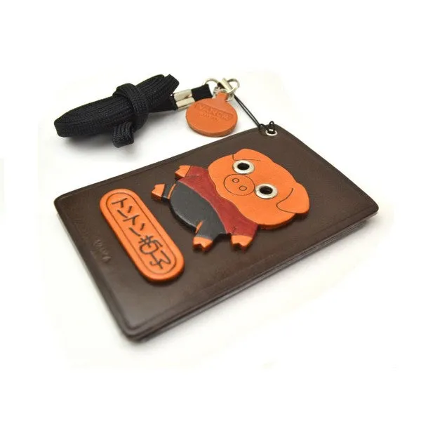 Pig Leather Commuter Pass/Passcard Holders