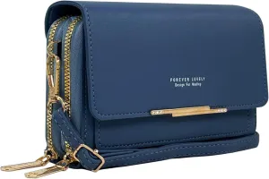 PORT&LOTUS Crossbody Handbag for Women PU Leather Bag