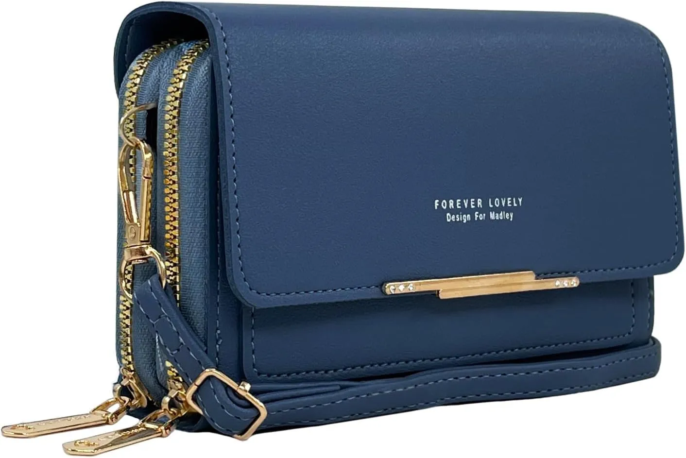 PORT&LOTUS Crossbody Handbag for Women PU Leather Bag