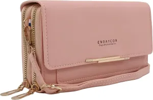 PORT&LOTUS Crossbody Handbag for Women PU Leather Bag