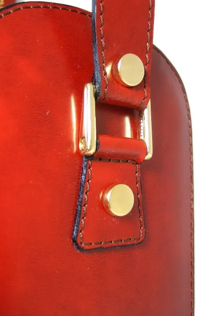 Pratesi Bacco Wine Case in genuine Italian leather - SZN
