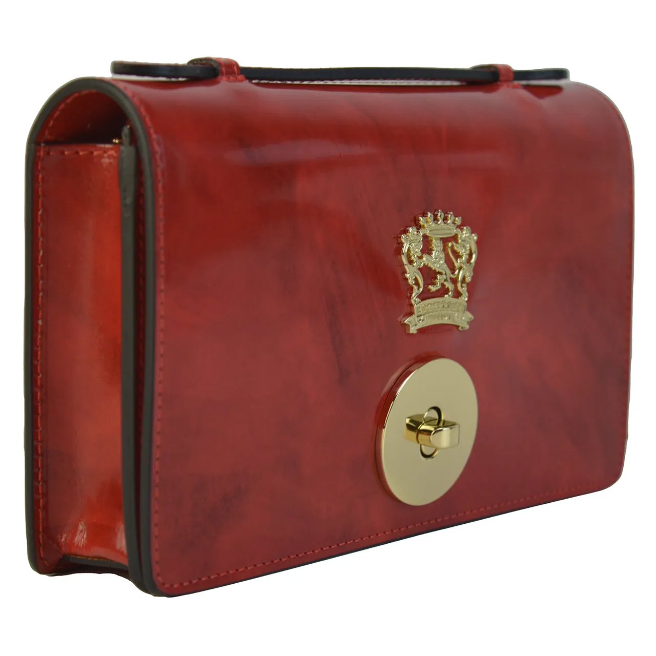 Pratesi Le Falle R194 Lady bag with chain shoulder - Brunelleschi Chianti - SZN