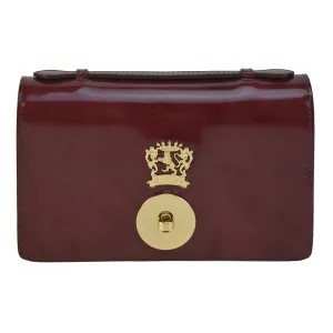 Pratesi Le Falle R194 Lady bag with chain shoulder - Brunelleschi Chianti - SZN
