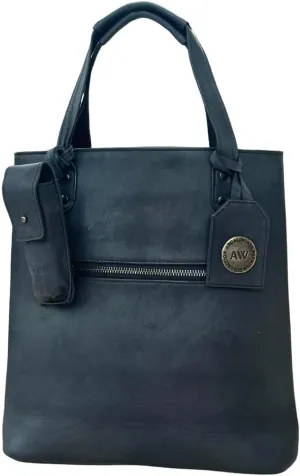 Premium Collection Genuine Leather Two-bottle Wine Tote | Luxury & Style Bag | Ideal Gift | Women and Men