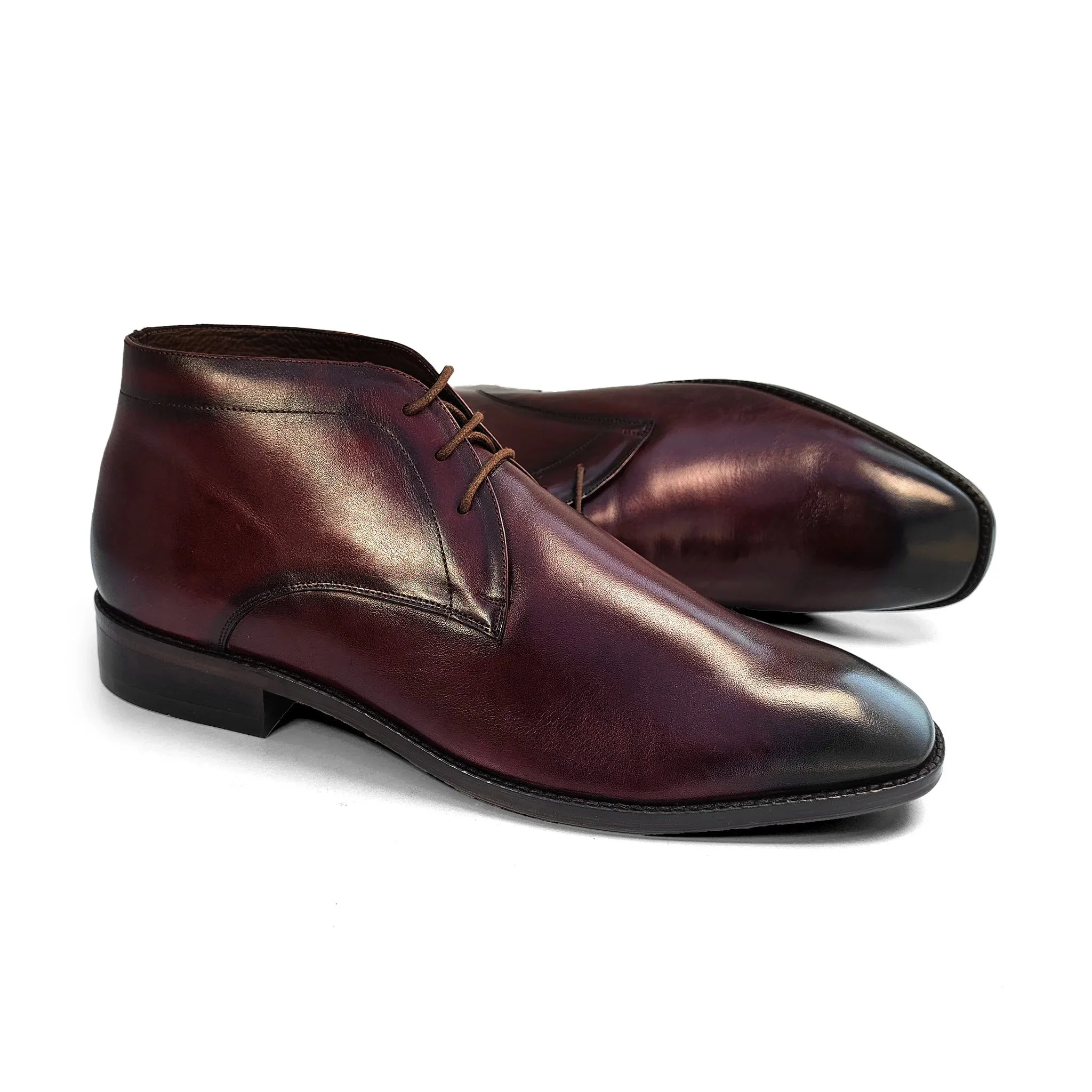 Premium Real Leather Solaz Chukka Boots for Men