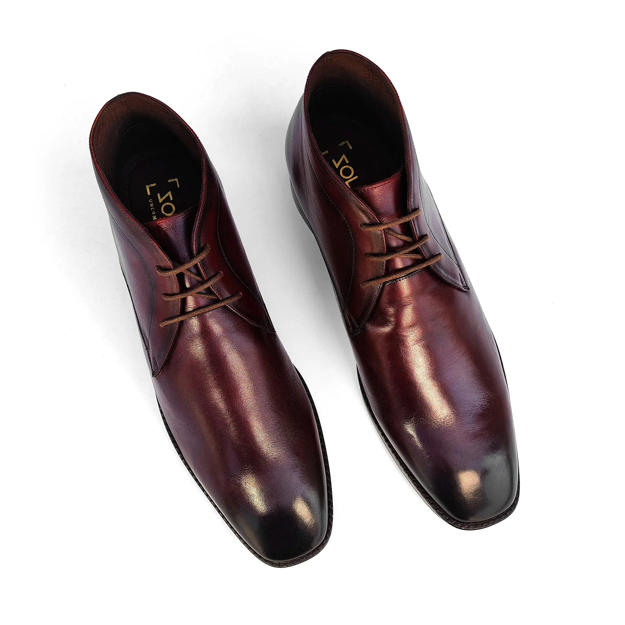 Premium Real Leather Solaz Chukka Boots for Men