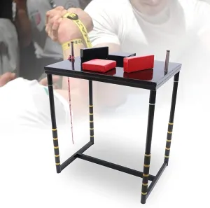 Professional Arm Wrestling Battle Table Competition Training Arm Wrestling Table with Red Strap, Wrestling Training Kit, for Family Or Office Entertainment Equipment for Gym Club