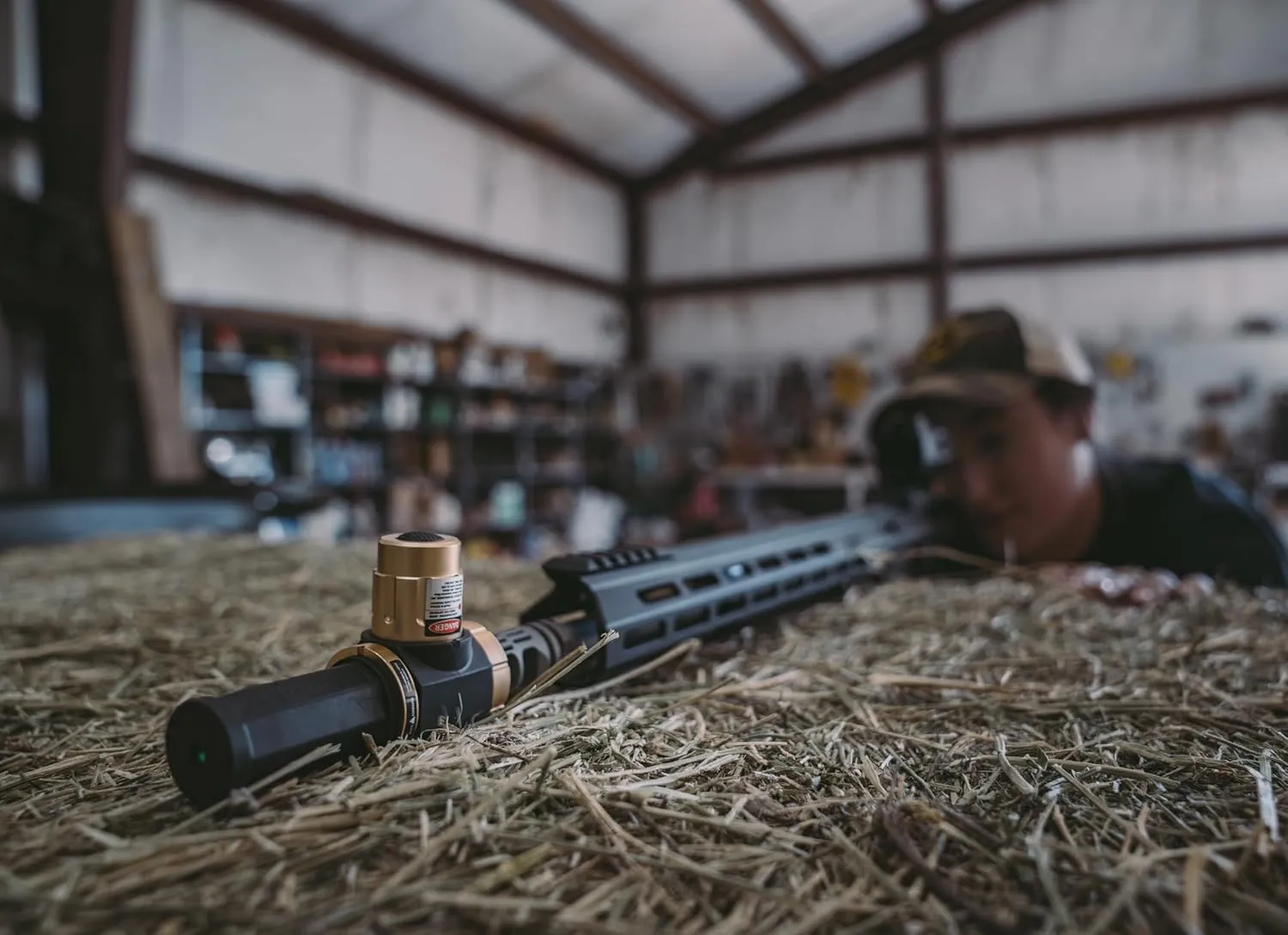 Professional Laser Bore Sighter with Magnetic Connection, Multiple Caliber Usage and Storage Case for Scope Mounting, Gunsmithing and Maintenance