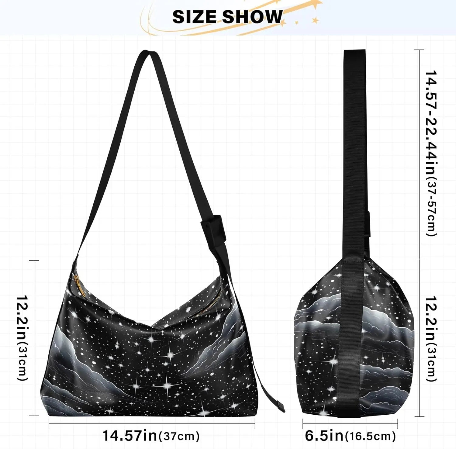Pumpkin on Black Men Shoulder Bag Leather, Shoulder Bag, Fashion Crossbody Bag