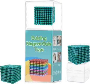 Putty Std. 1000 ed Magnetic Building Toys for Adult Stress Relief Slime Magnetic-Balls Portable Magnet-Beads ([1010PC*threeMM] HL)