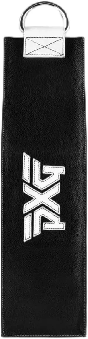 PXG Classic Leather Wine Tote Bag, Black