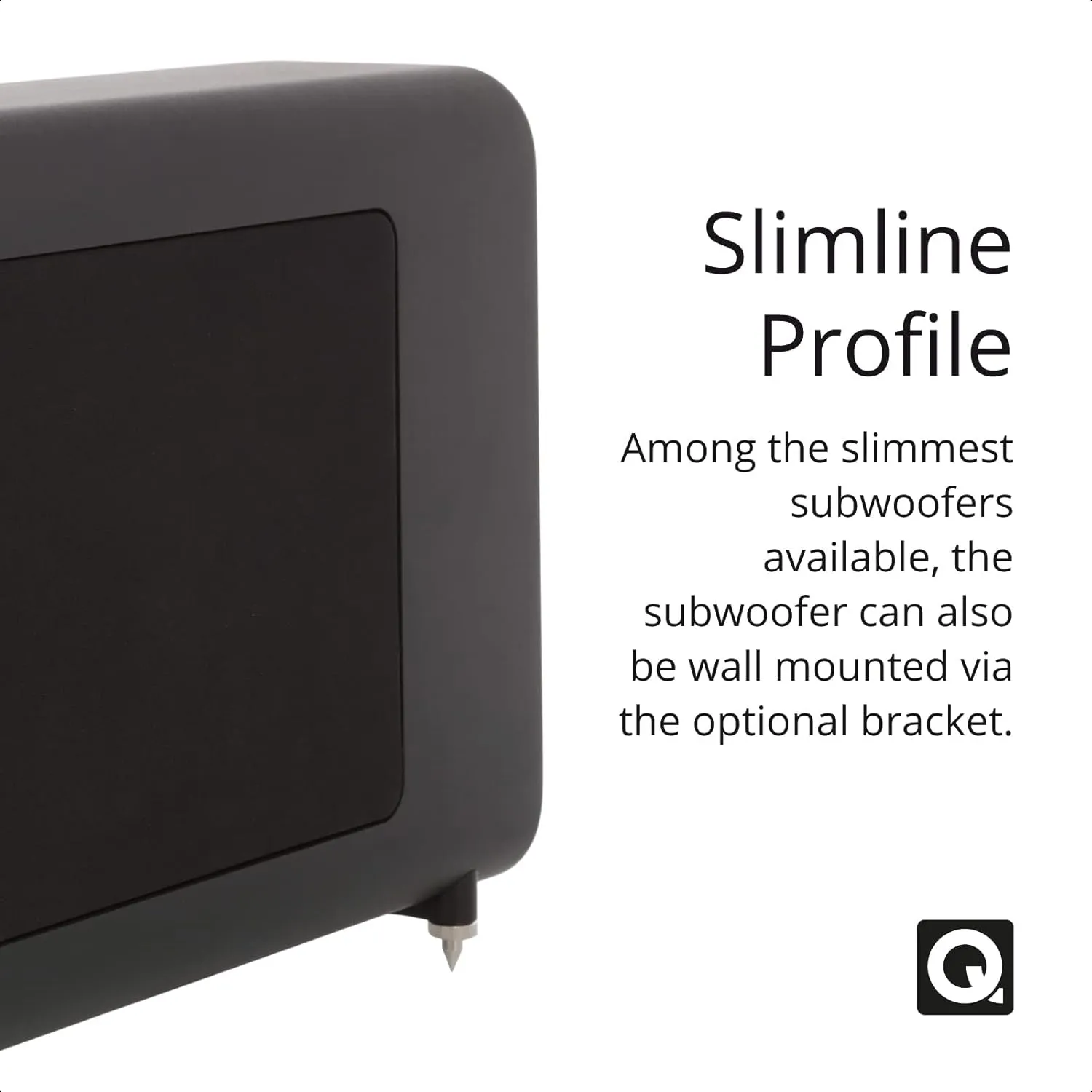 Q ACOUSTICS 3060s Active Subwoofer (Carbon Black)