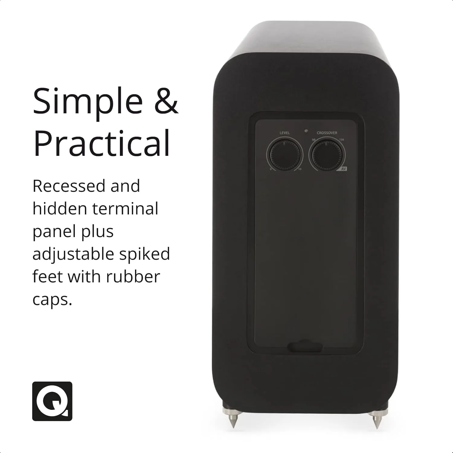 Q ACOUSTICS 3060s Active Subwoofer (Carbon Black)