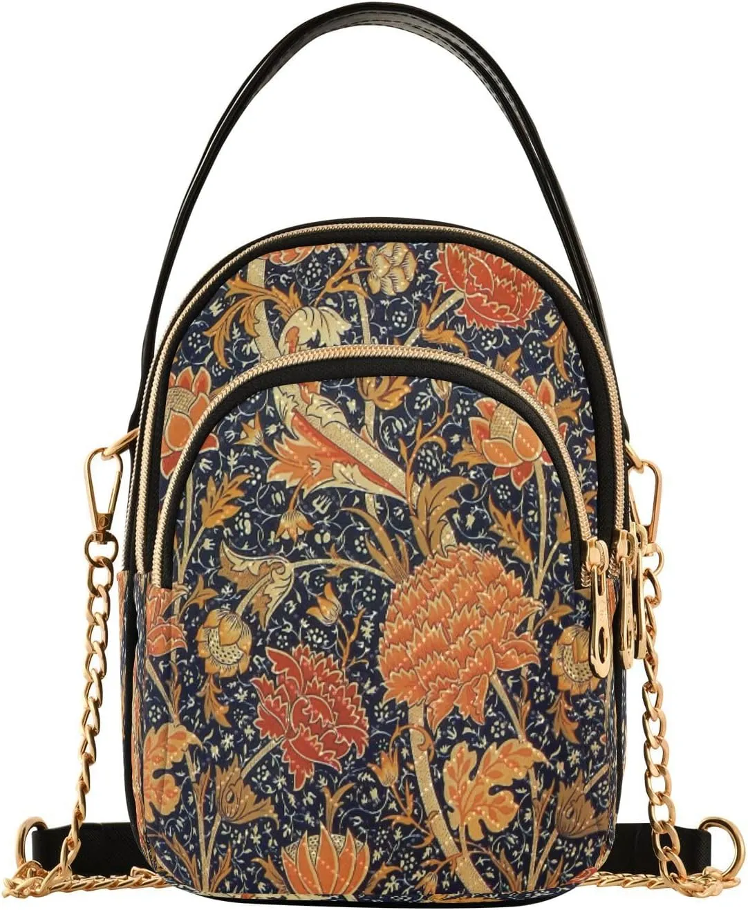 Quilted Crossbody Bags for Women,William Morris Cray Women's Crossbody Handbags Small Travel Purses Phone Bag