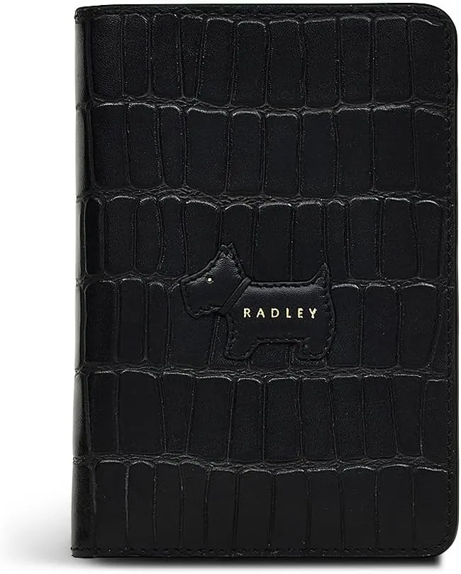 RADLEY London Eltham Mews Faux Crocodile Boxed Passport Cover & Luggage Tag