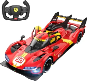 RASTAR RC Cars 1/14 Ferrari 499P Le Mans Hypercar Remote Control Sports Car Ferrari RC Drift Cars for Adults Ferrari Toy Car for Kids, 2.4G