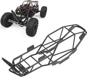 RC Car Roll Cage, Metal Roll Cage Full Tube Frame Body Chassis RC Crawler Car Roll Cage for Axial SCX10 1/10 RC Crawler Truck Parts