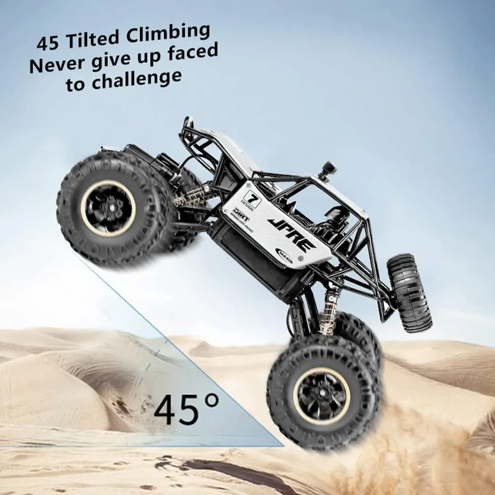 RC Cars for Boys Age 8-12, High Speed 1:16 Remote Control Car, 2.4 GHZ Alloy Off Road RC Car All Terrain Climbing Racing Car Gifts for Boy Birthday