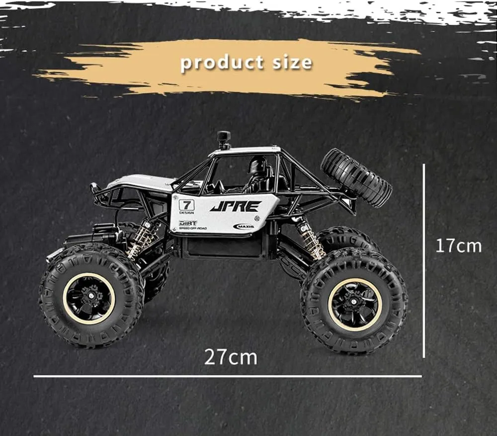 RC Cars for Boys Age 8-12, High Speed 1:16 Remote Control Car, 2.4 GHZ Alloy Off Road RC Car All Terrain Climbing Racing Car Gifts for Boy Birthday