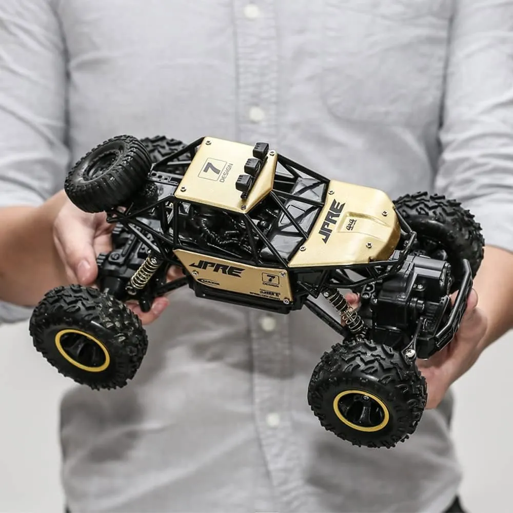 RC Cars for Boys Age 8-12, High Speed 1:16 Remote Control Car, 2.4 GHZ Alloy Off Road RC Car All Terrain Climbing Racing Car Gifts for Boy Birthday