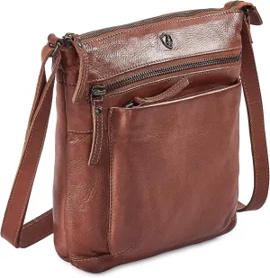 Real Leather Purse for Women Crossbody Bag Travel Shoulder Handbag Small Vintage Pocketbook