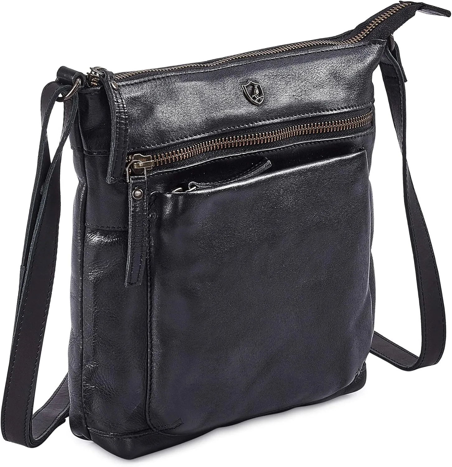 Real Leather Purse for Women Crossbody Bag Travel Shoulder Handbag Small Vintage Pocketbook
