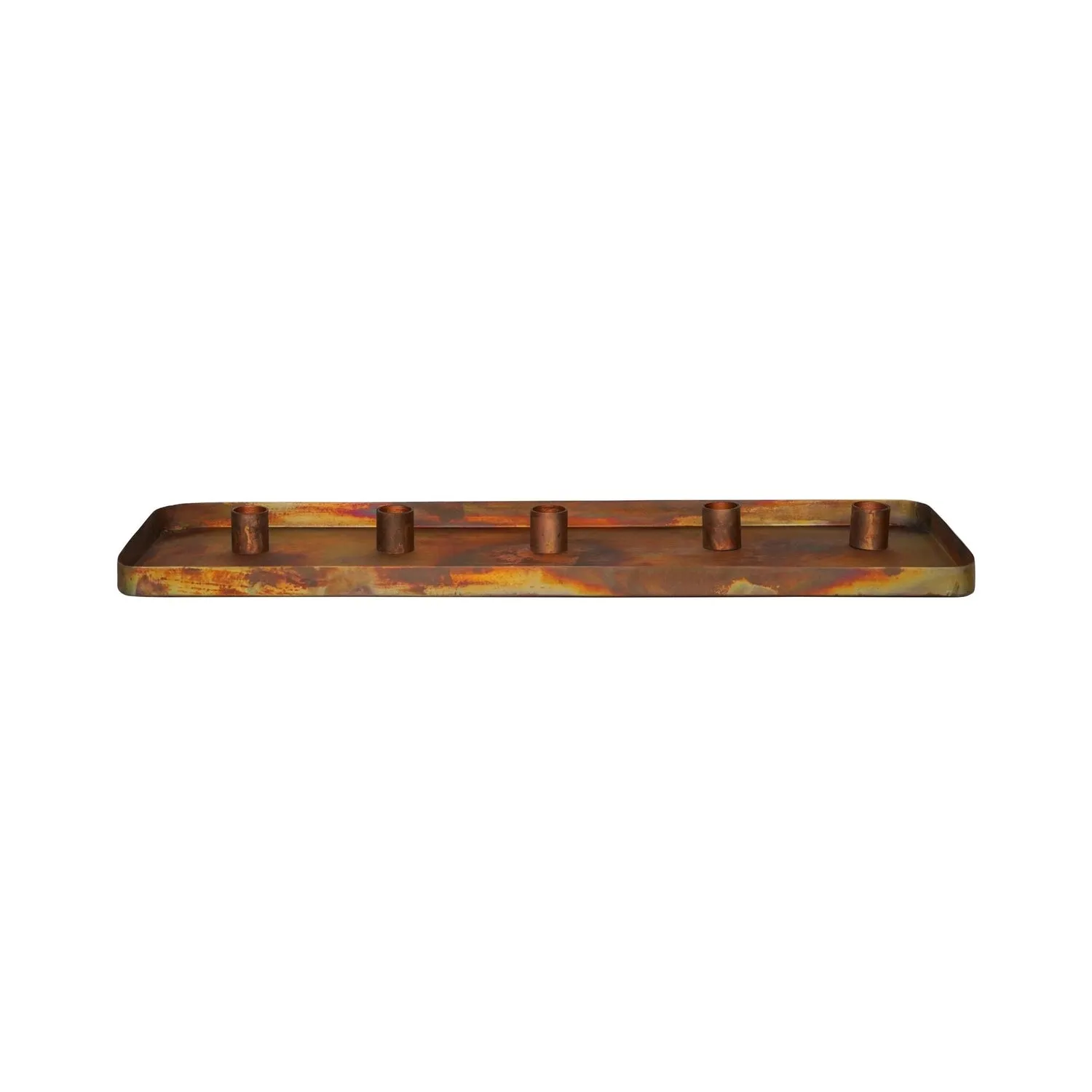 Rectangular Centrepiece with Magnetic Candle Holders