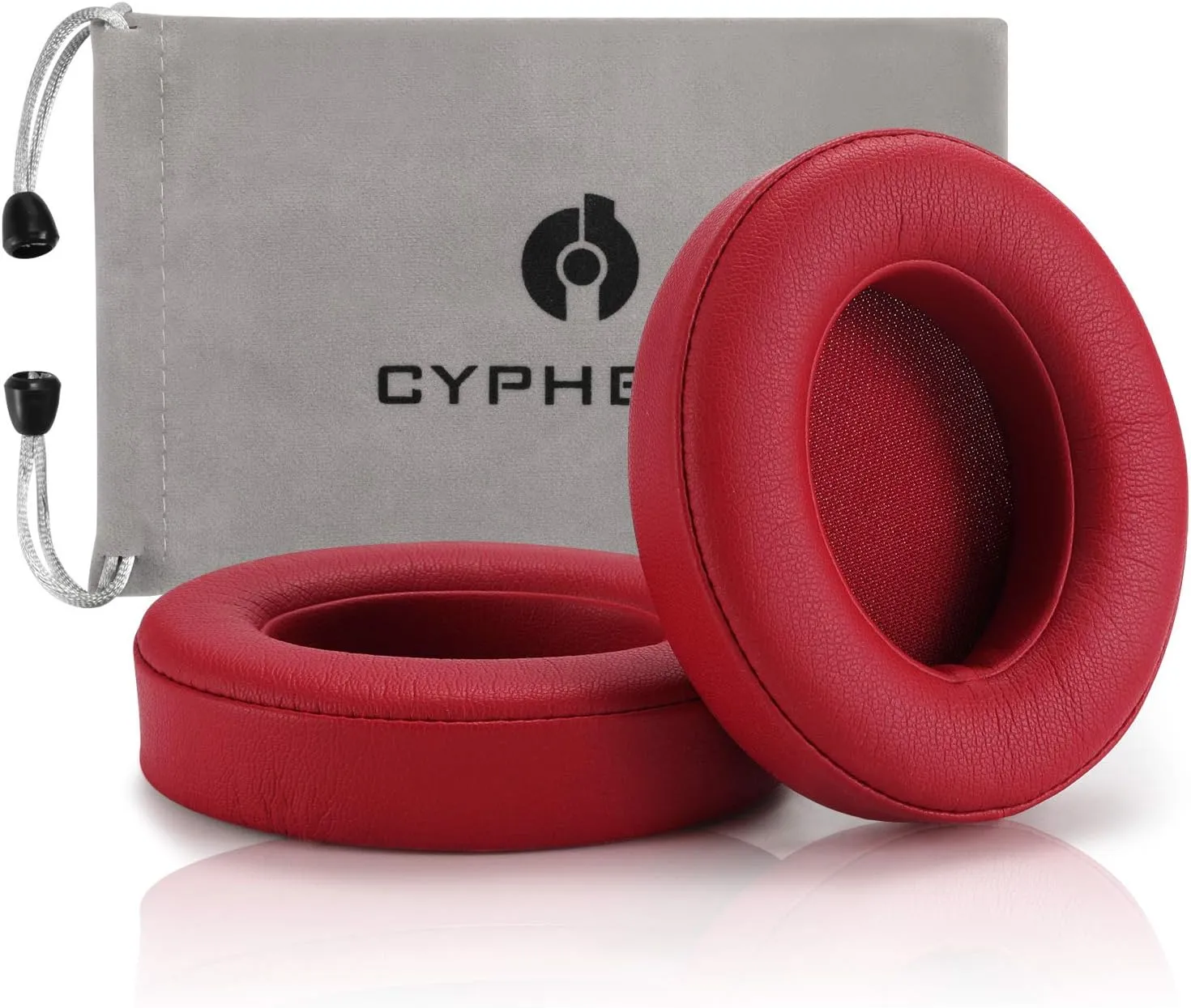 Replacement Earpad Cover,Cypher.V Ear Cushion Pads Compatible with Beats Studio 2.0 and Studio 3.0 Over Ear Headphones by Dr.DRE 1 Pair (Wine Red)