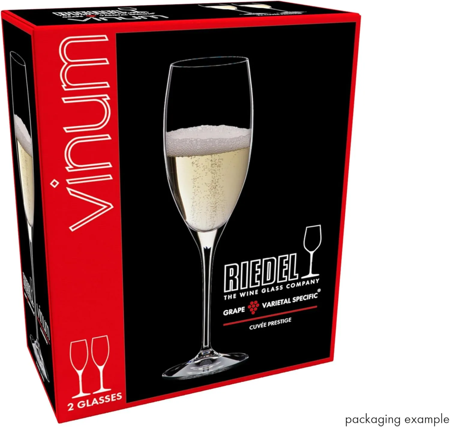 Riedel Vinum Cuvee Prestige Wine Glass, Set of 2